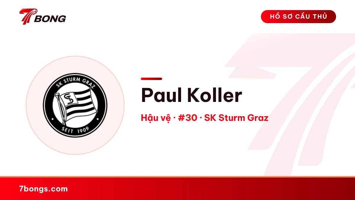 Paul Koller — SK Sturm Graz
