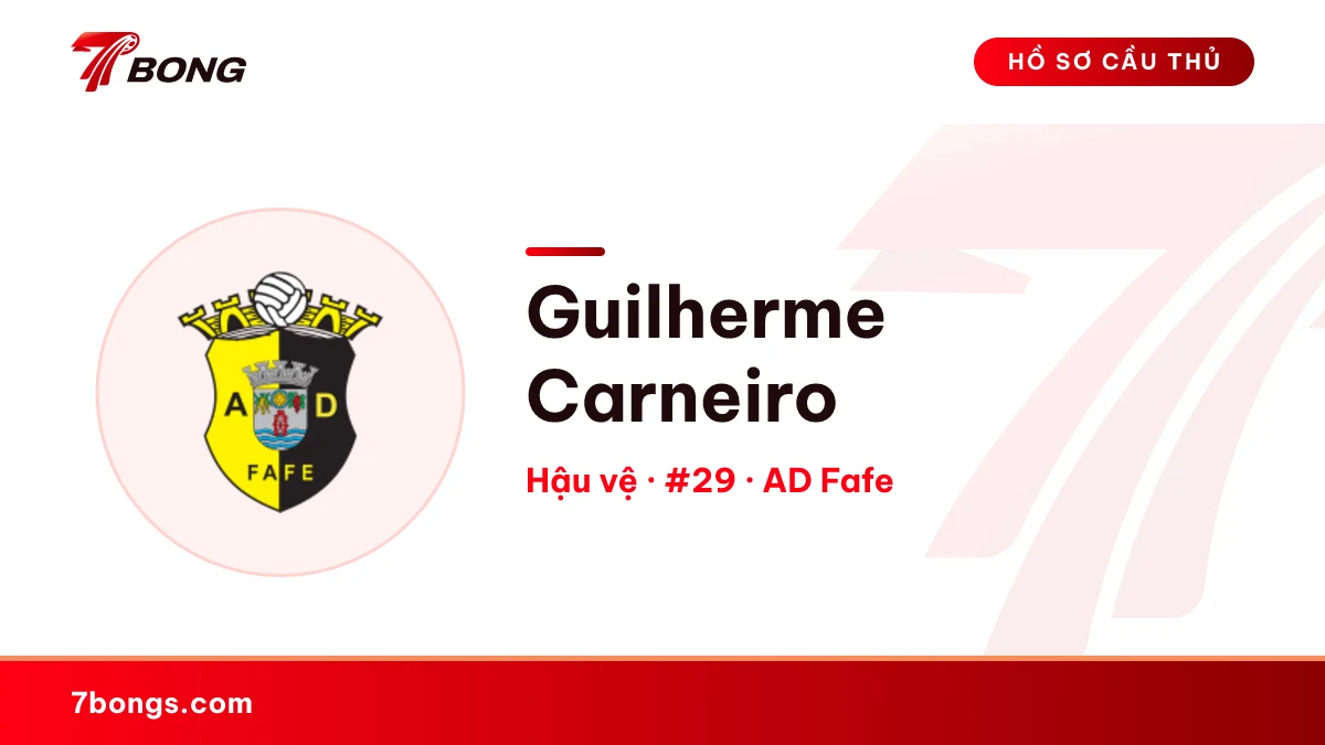 Guilherme Carneiro — AD Fafe