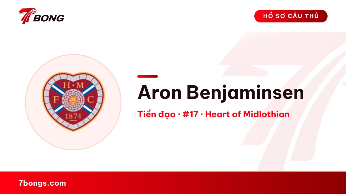 Aron Benjaminsen — Heart of Midlothian