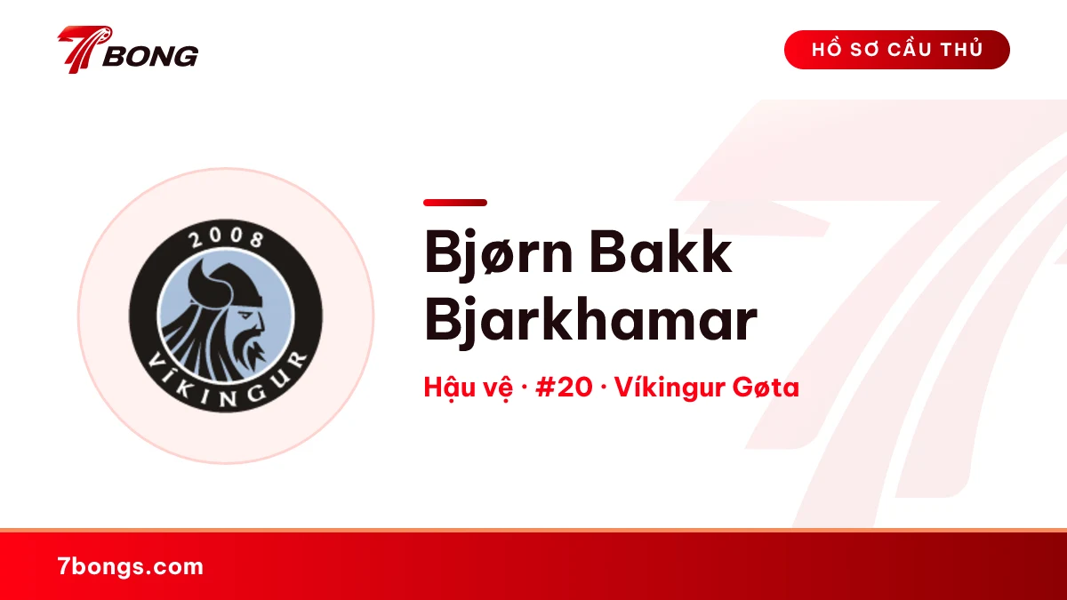 Bjørn Bakk Bjarkhamar — Víkingur Gøta