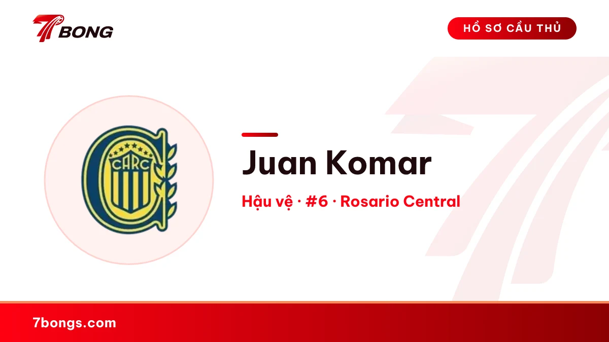 Juan Komar — Rosario Central