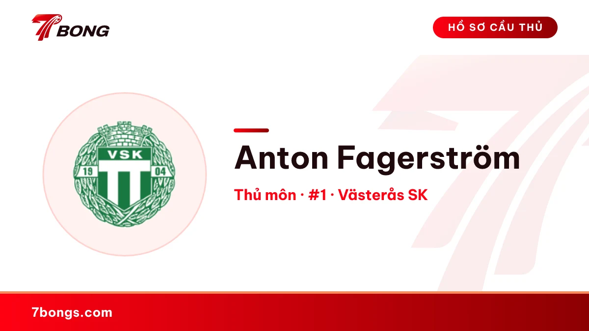Anton Fagerström — Västerås SK
