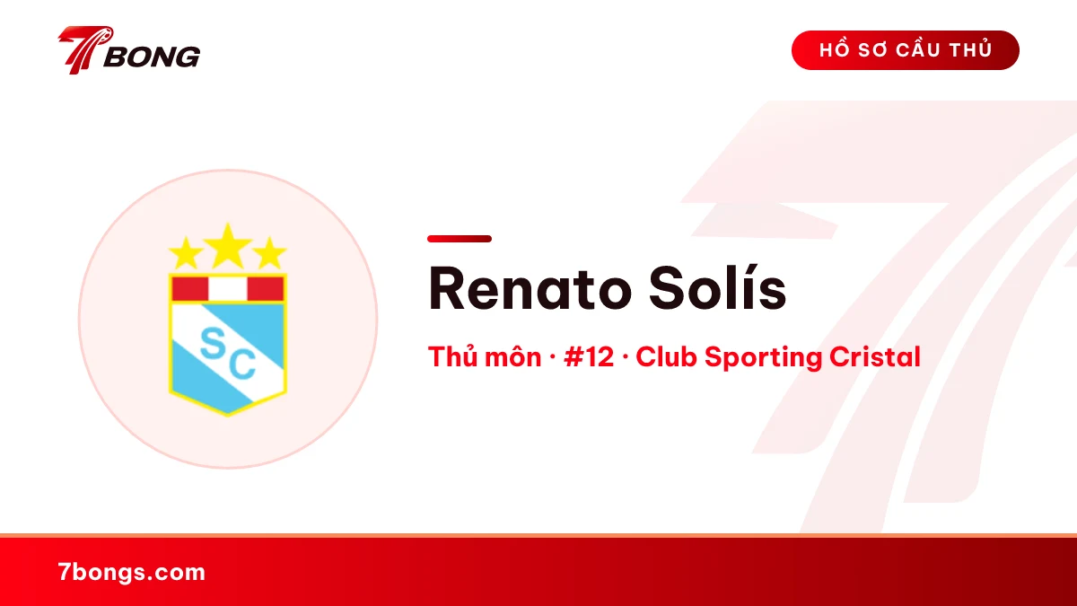 Renato Solís — Club Sporting Cristal