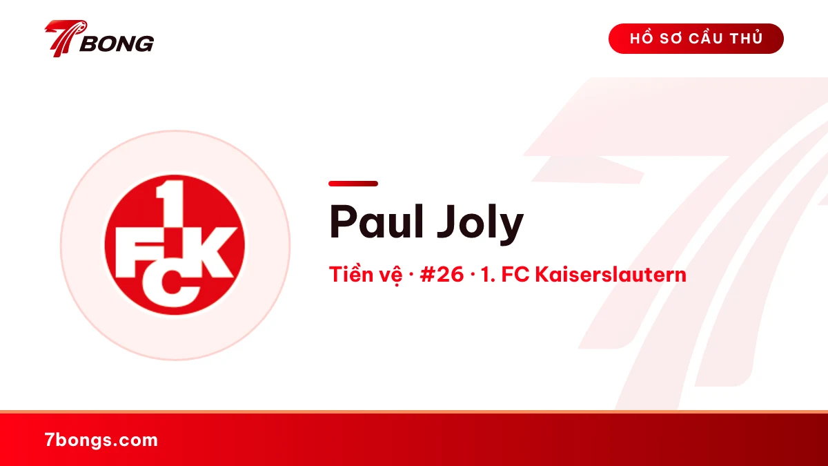 Paul Joly — 1. FC Kaiserslautern