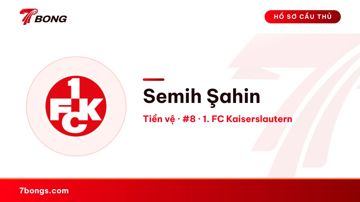 Semih Şahin — 1. FC Kaiserslautern