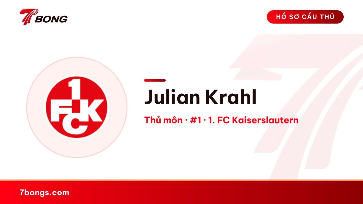 Julian Krahl — 1. FC Kaiserslautern