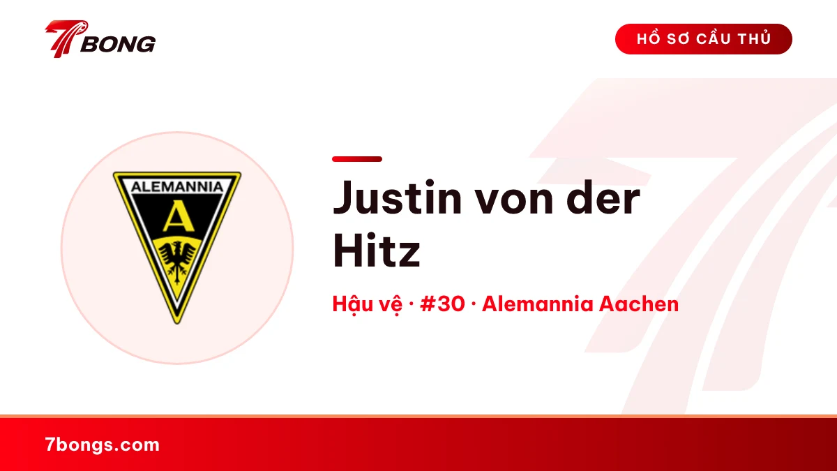 Justin von der Hitz — Alemannia Aachen