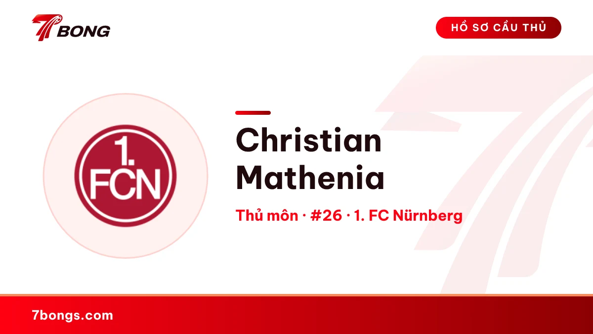 Christian Mathenia — 1. FC Nürnberg