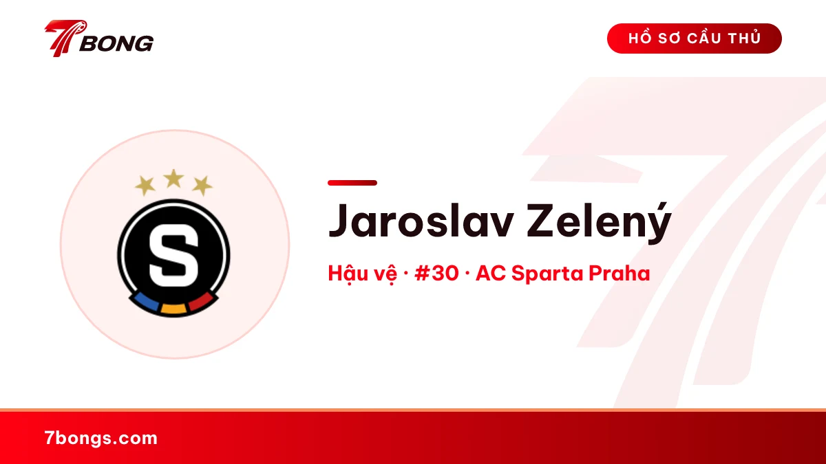 Jaroslav Zelený — AC Sparta Praha