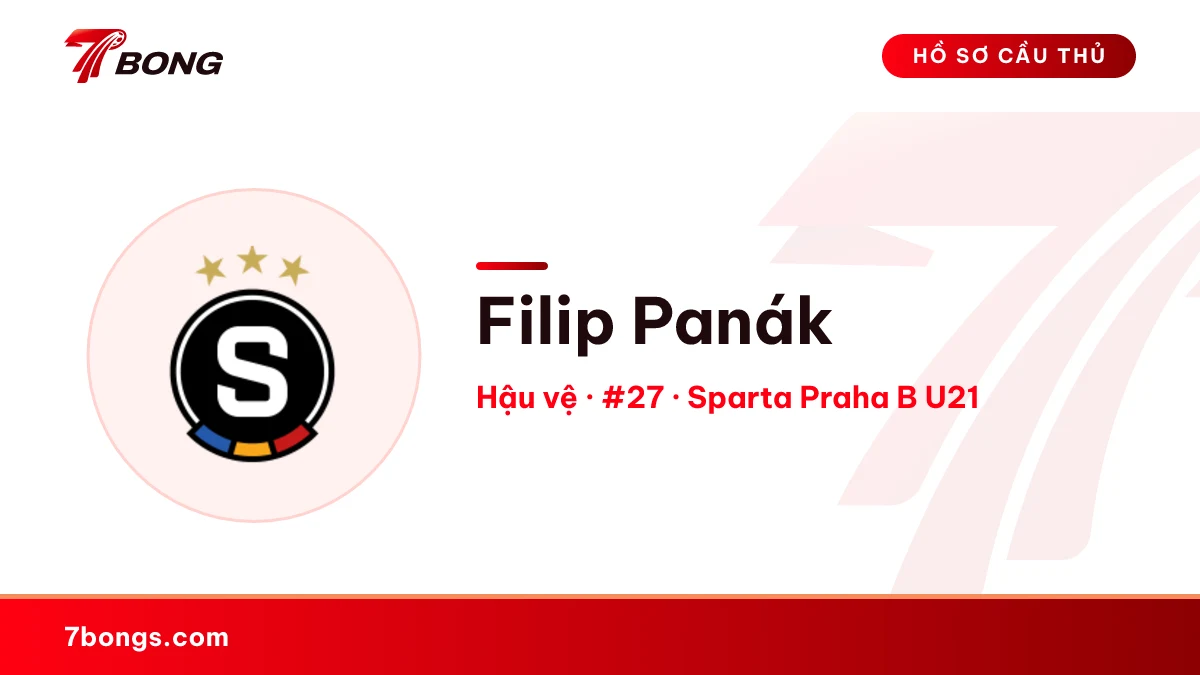 Filip Panák — Sparta Praha B U21