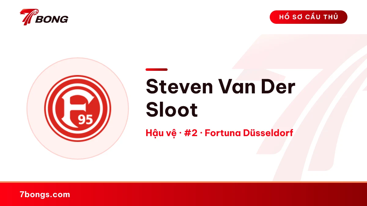 Steven Van Der Sloot — Fortuna Düsseldorf