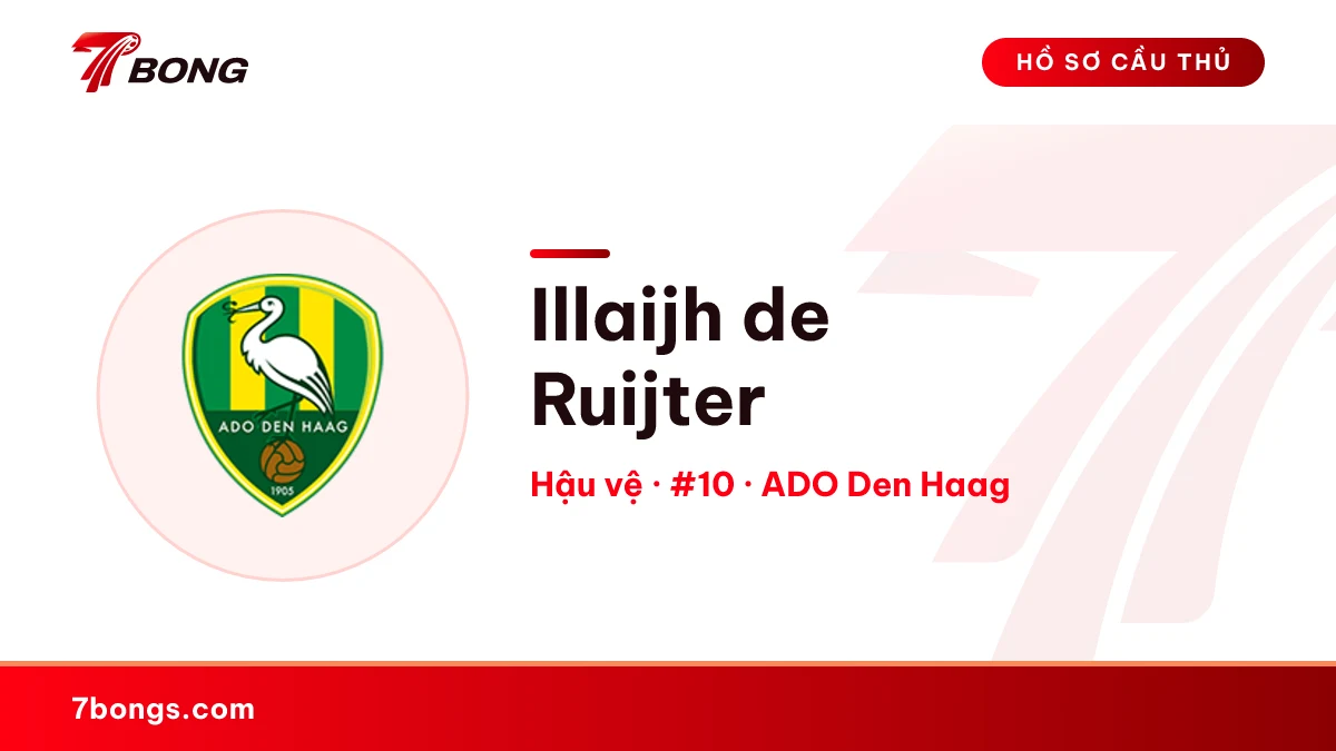 Illaijh de Ruijter — ADO Den Haag