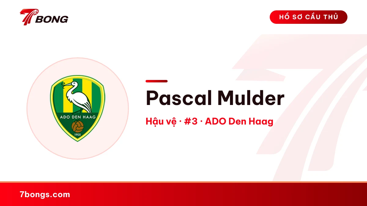 Pascal Mulder — ADO Den Haag