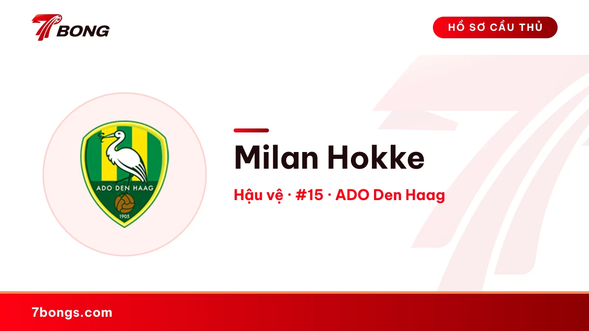 Milan Hokke — ADO Den Haag