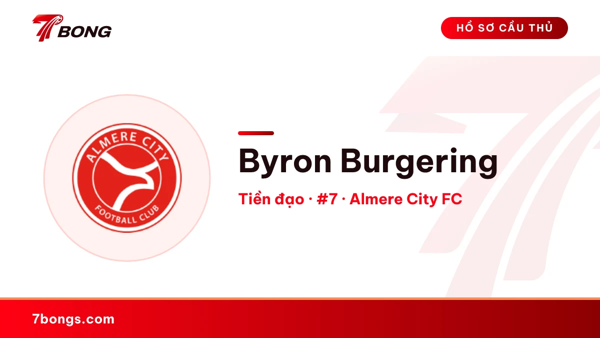Byron Burgering — Almere City FC