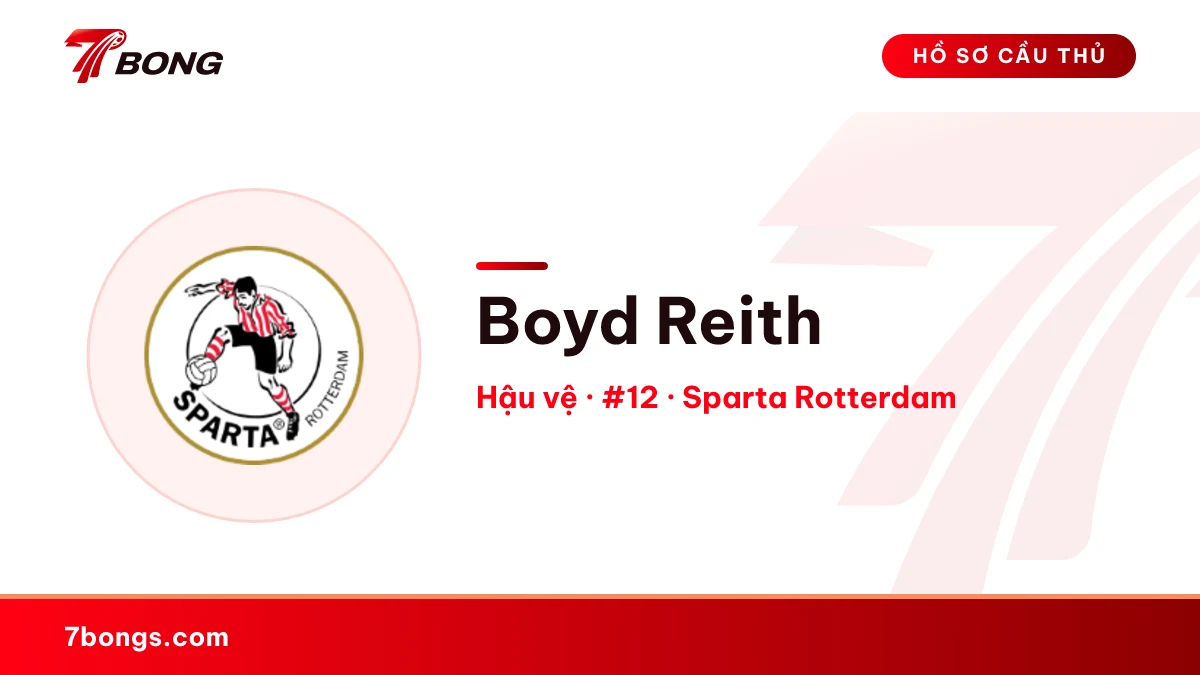 Boyd Reith — Sparta Rotterdam