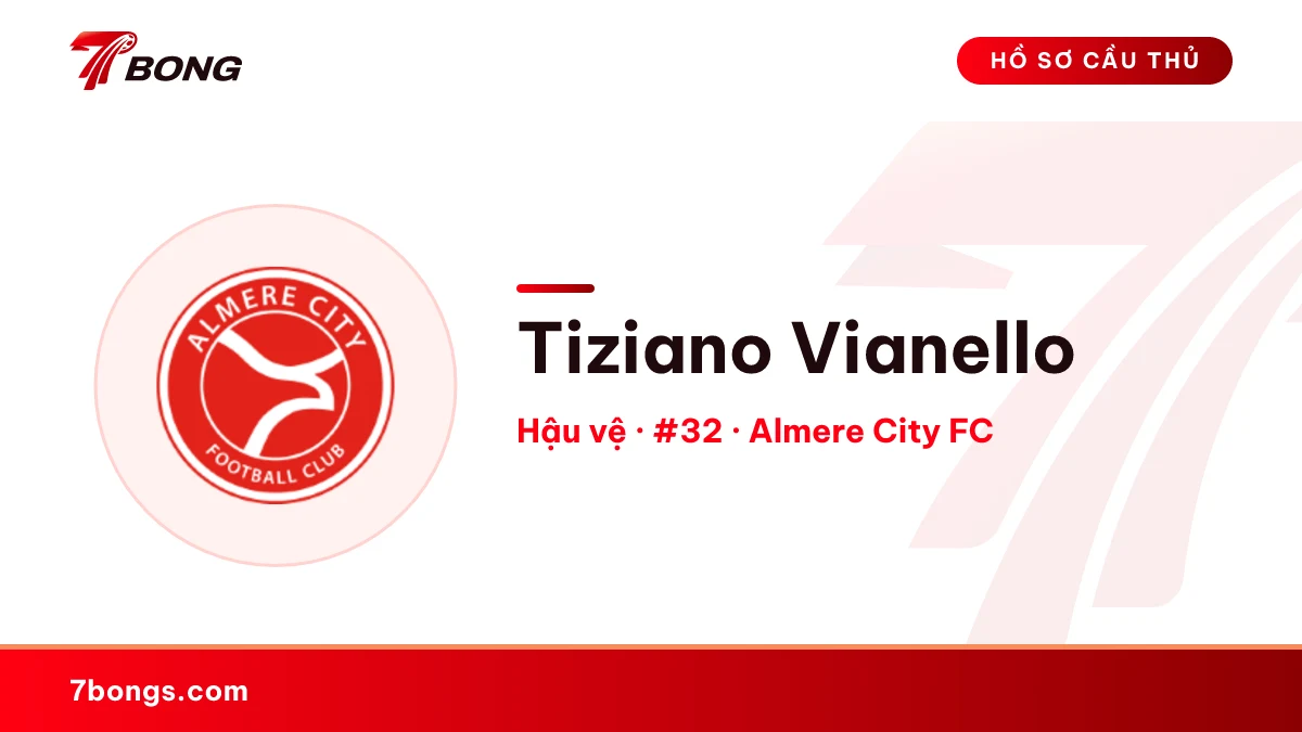 Tiziano Vianello — Almere City FC