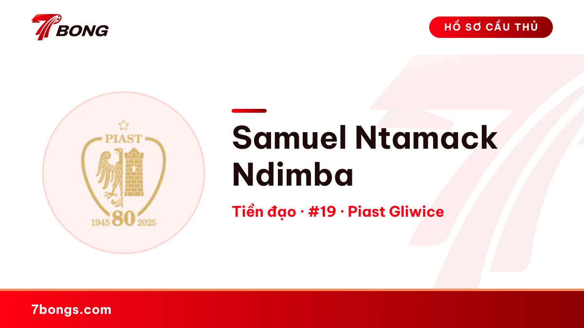Samuel Ntamack Ndimba — Piast Gliwice