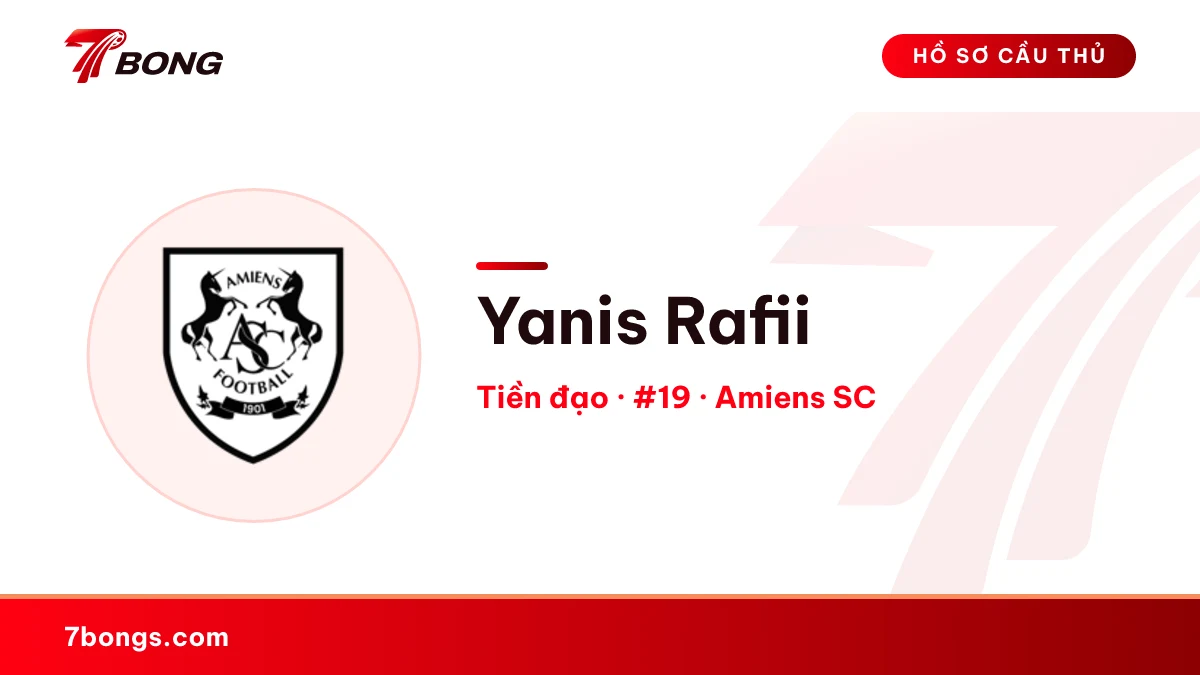 Yanis Rafii — Amiens SC