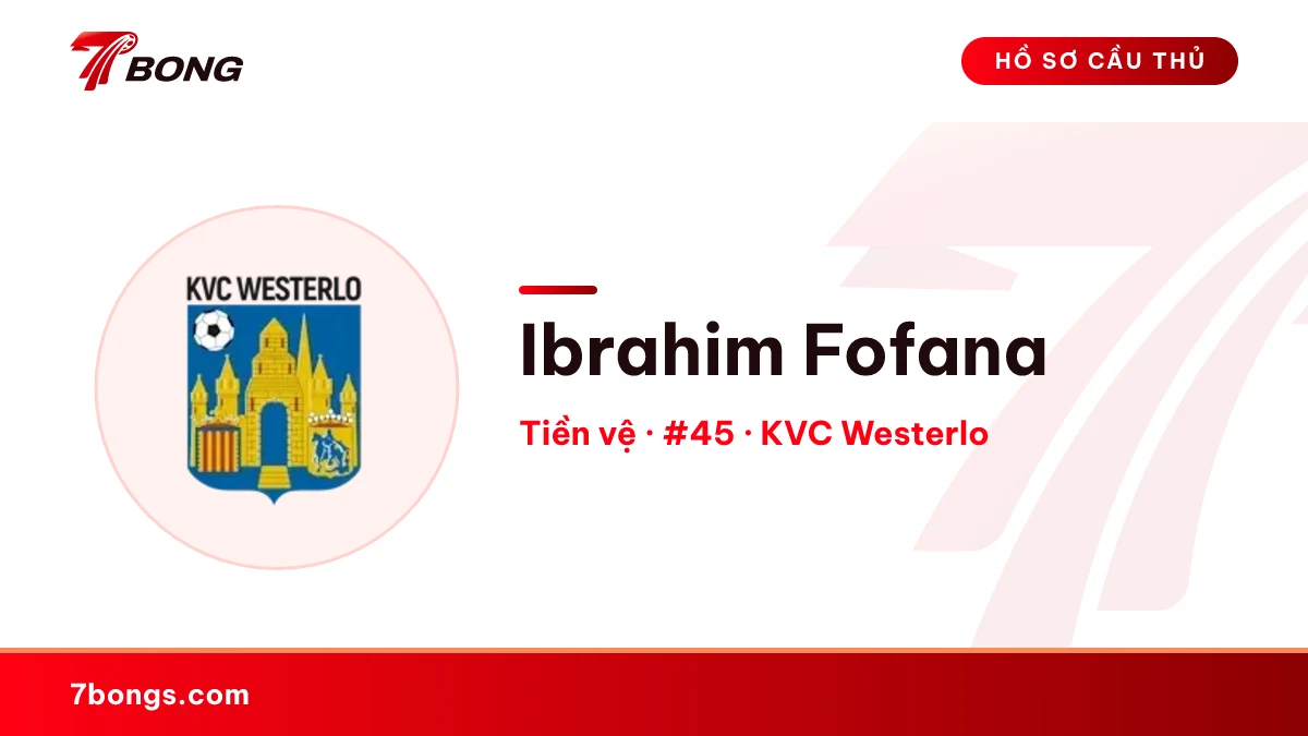 Ibrahim Fofana — KVC Westerlo