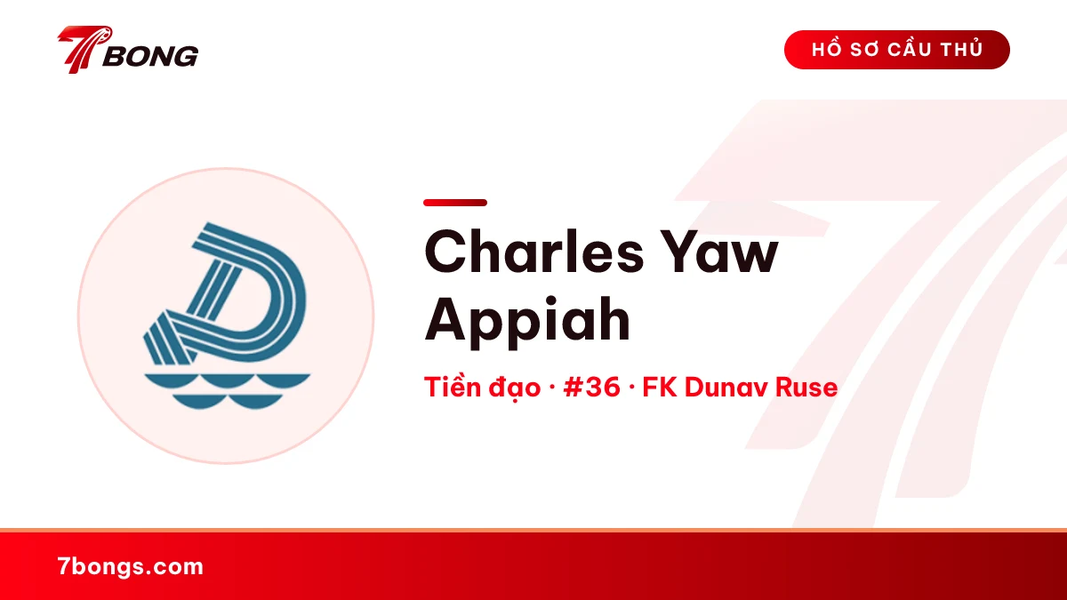 Charles Yaw Appiah — FK Dunav Ruse