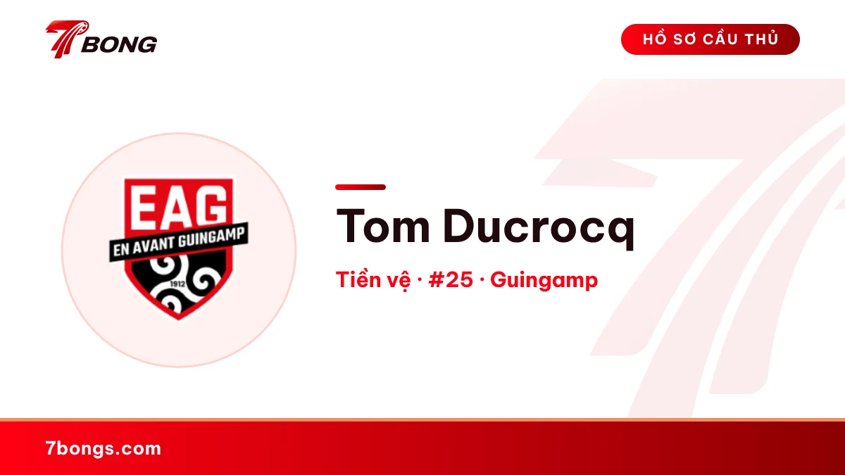 Tom Ducrocq — Guingamp