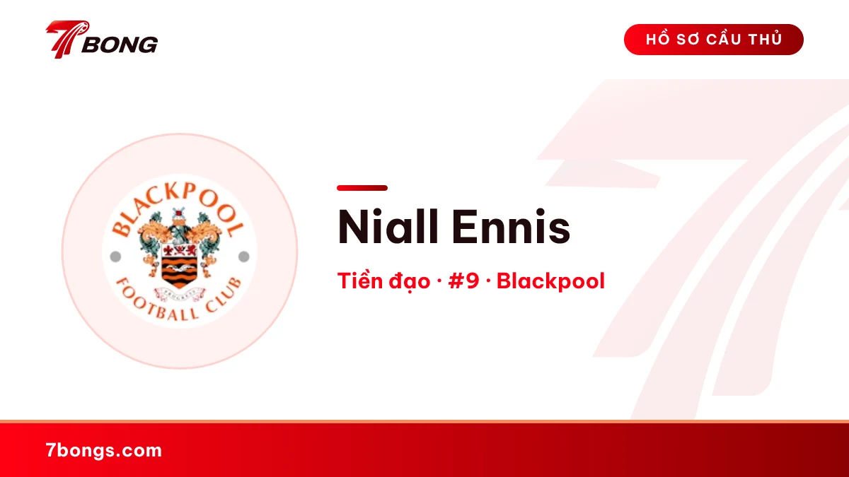 Niall Ennis — Blackpool