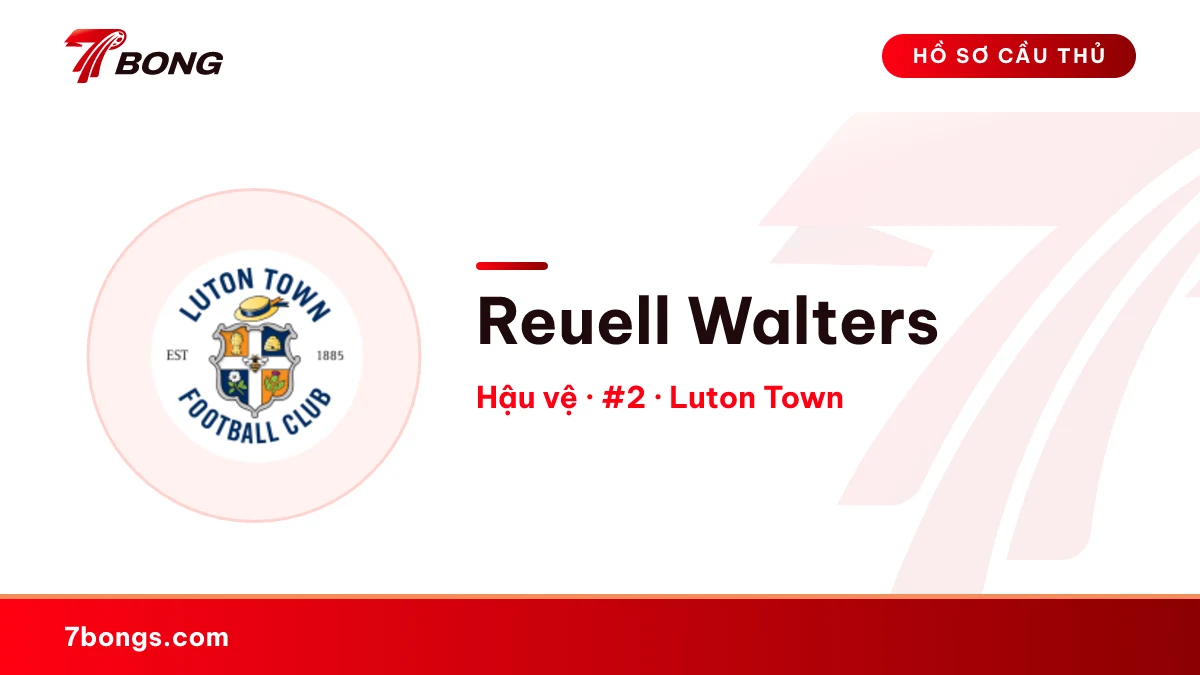 Reuell Walters — Luton Town