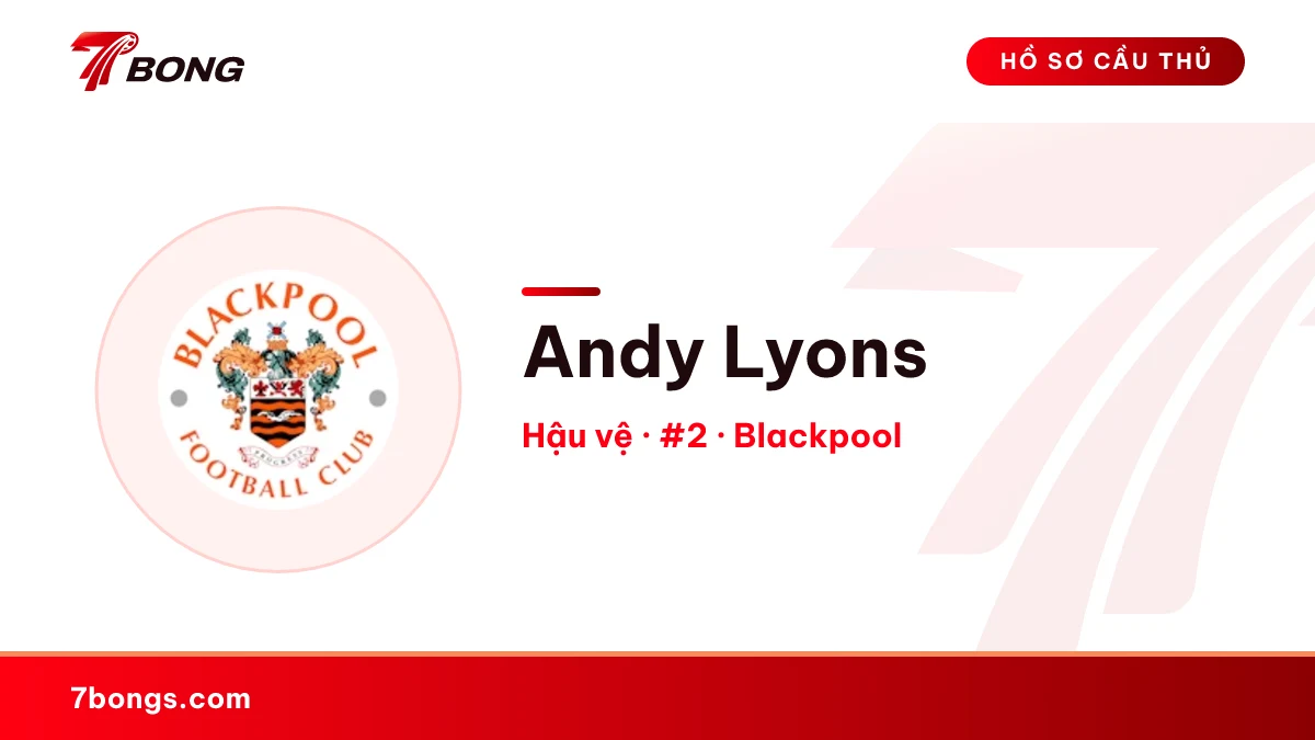 Andy Lyons — Blackpool
