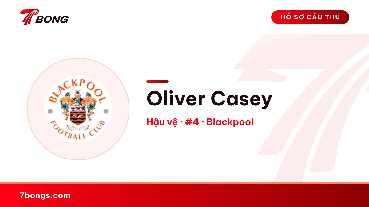 Oliver Casey — Blackpool