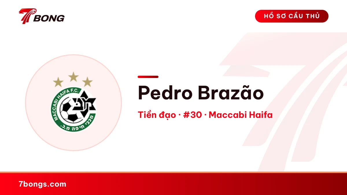 Pedro Brazão — Maccabi Haifa