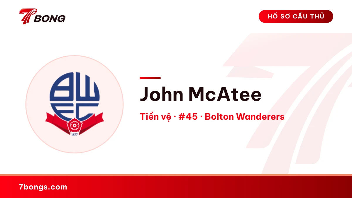 John McAtee — Bolton Wanderers