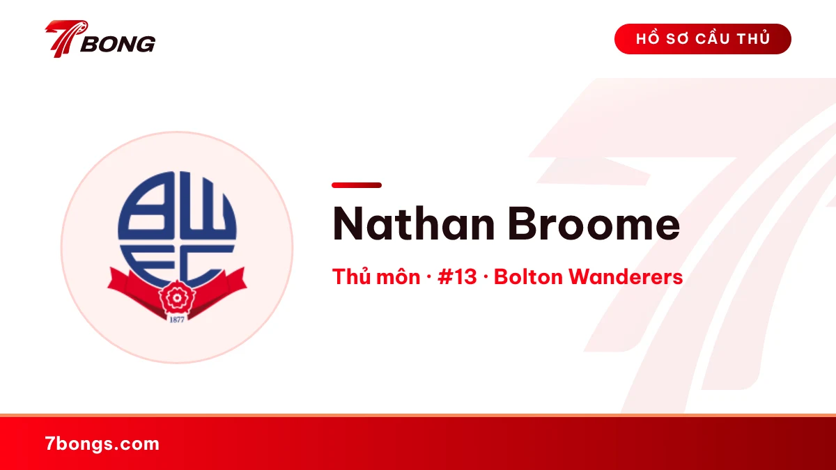 Nathan Broome — Bolton Wanderers