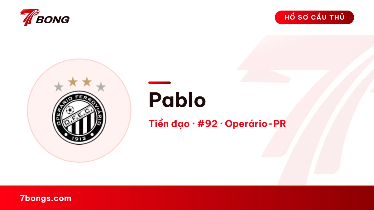 Pablo — Operário-PR
