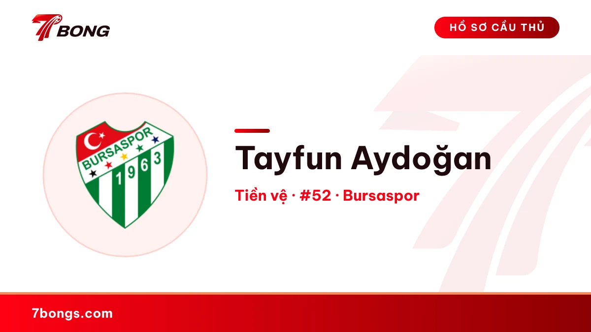 Tayfun Aydoğan — Bursaspor