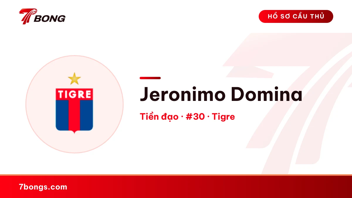 Jeronimo Domina — Tigre