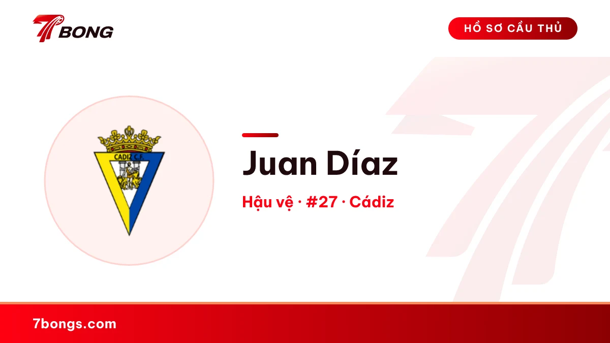 Juan Díaz — Cádiz