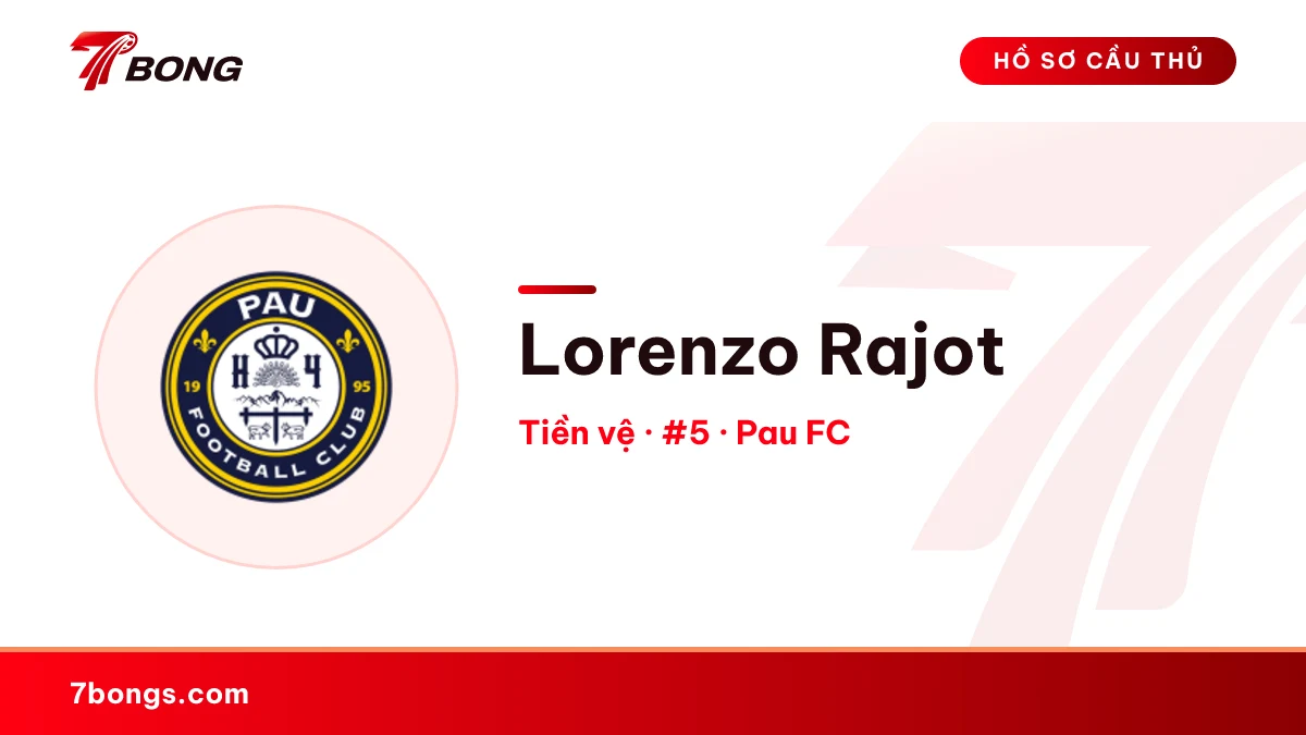 Lorenzo Rajot — Pau FC