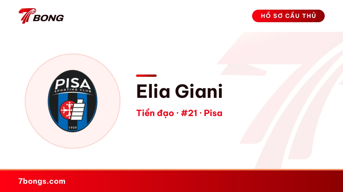 Elia Giani — Pisa