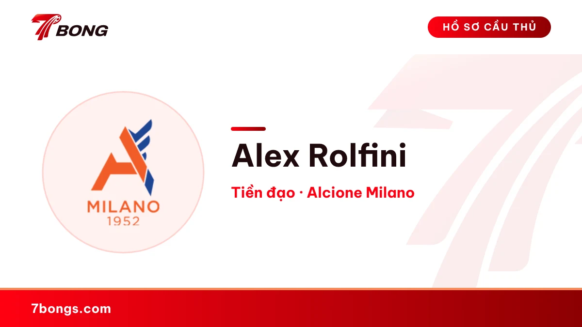 Alex Rolfini — Alcione Milano