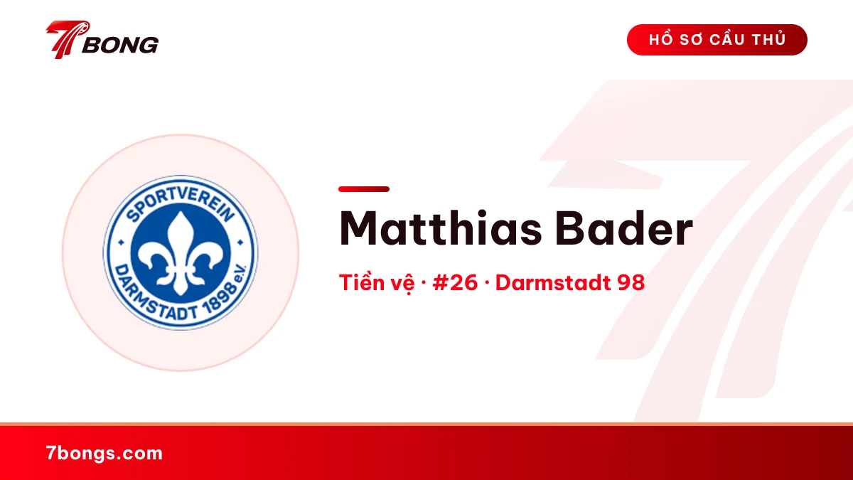 Matthias Bader — Darmstadt 98