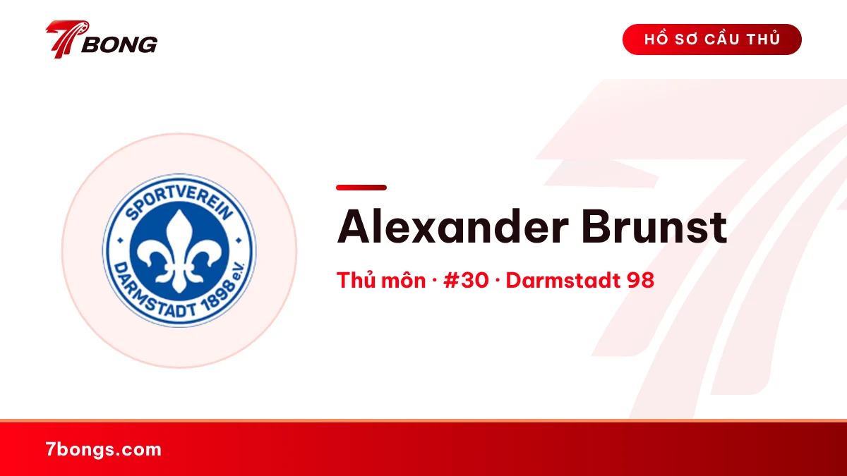 Alexander Brunst — Darmstadt 98
