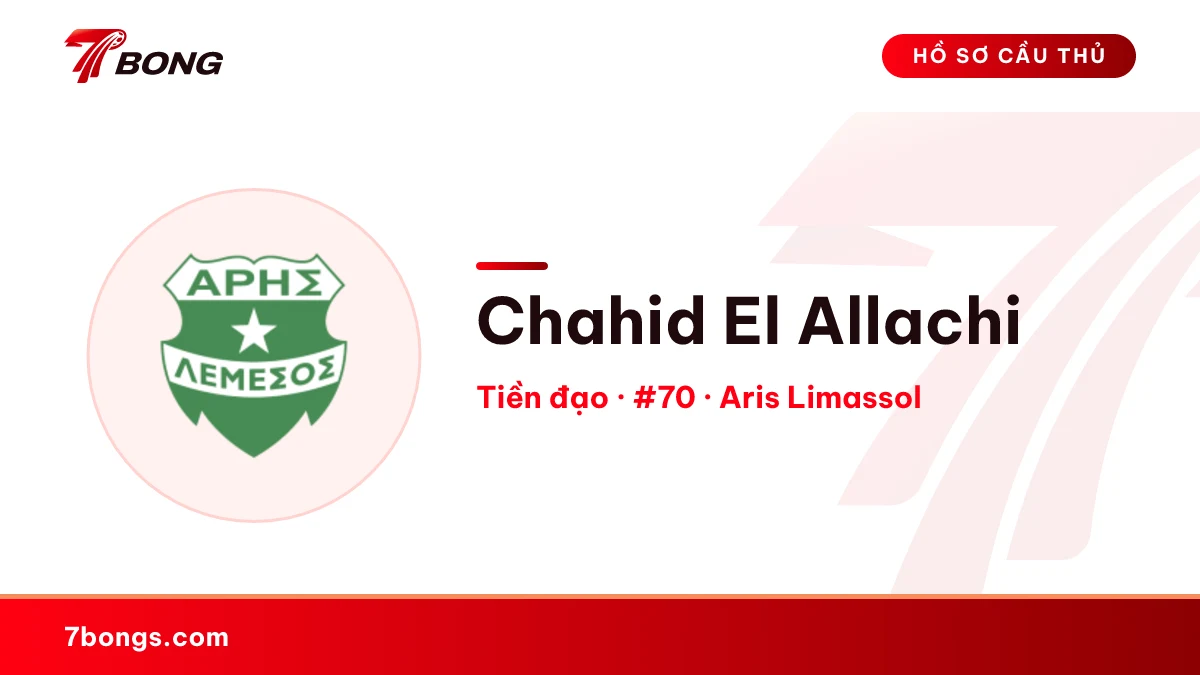 Chahid El Allachi — Aris Limassol