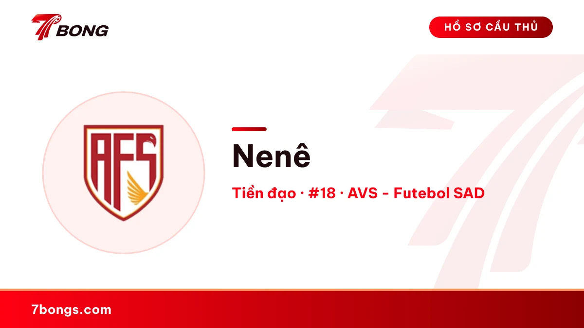 Nenê — AVS - Futebol SAD