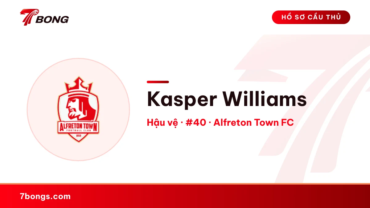 Kasper Williams — Alfreton Town FC