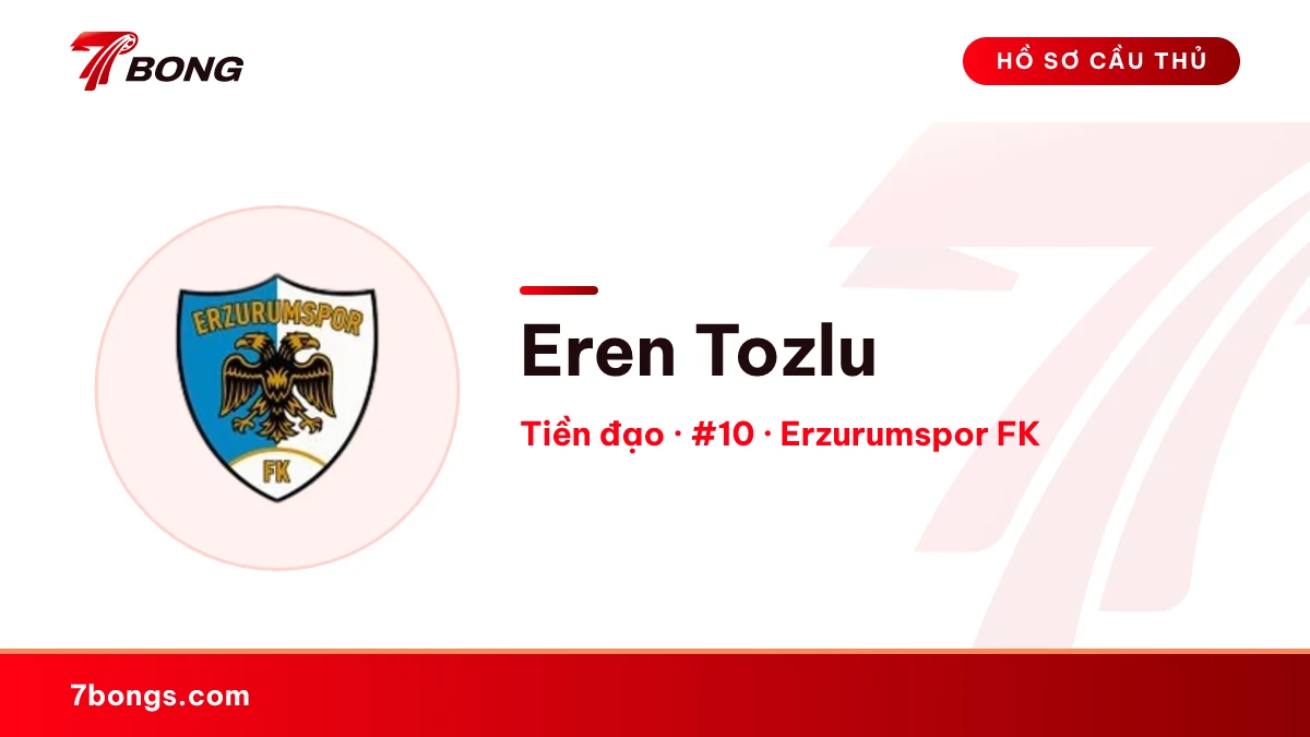 Eren Tozlu — Erzurumspor FK
