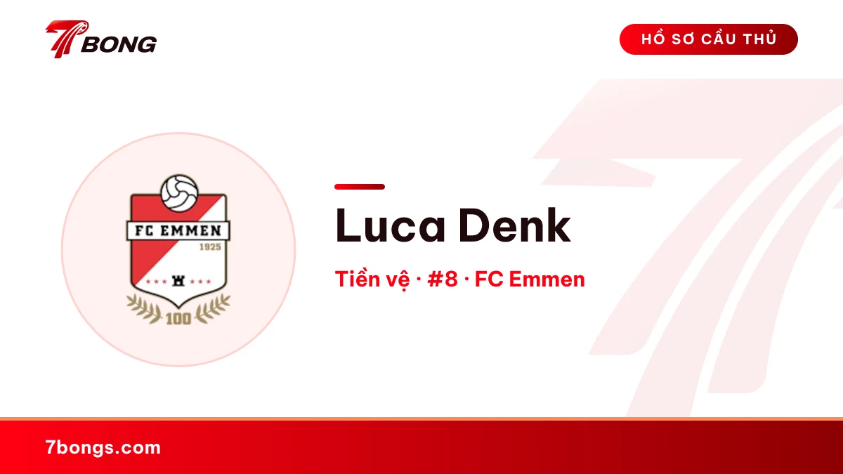 Luca Denk — FC Emmen