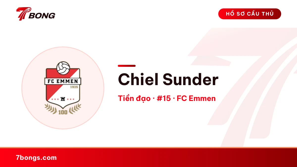 Chiel Sunder — FC Emmen