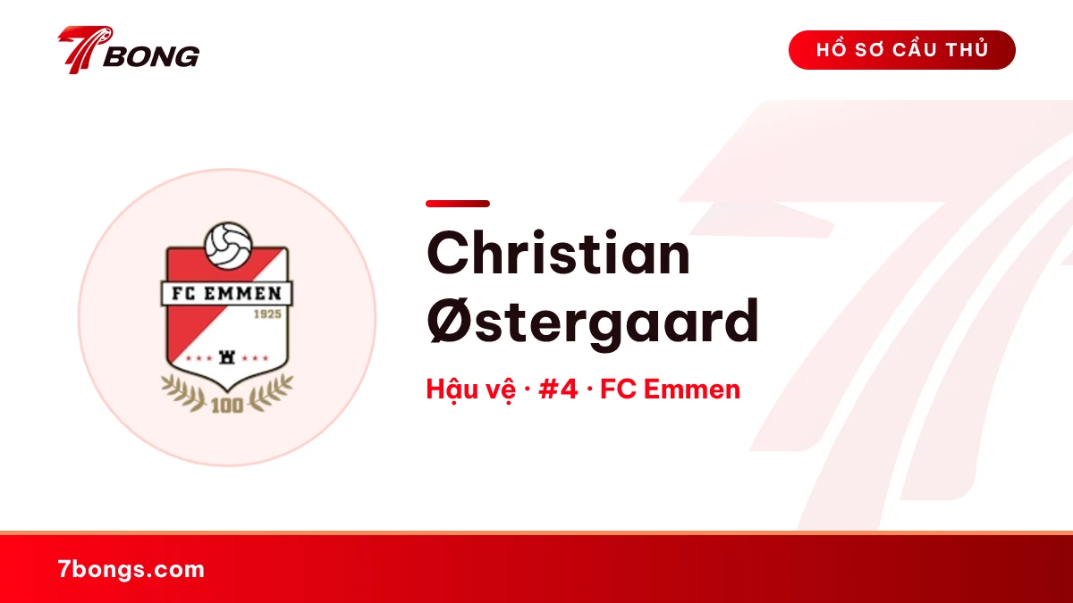 Christian Østergaard — FC Emmen