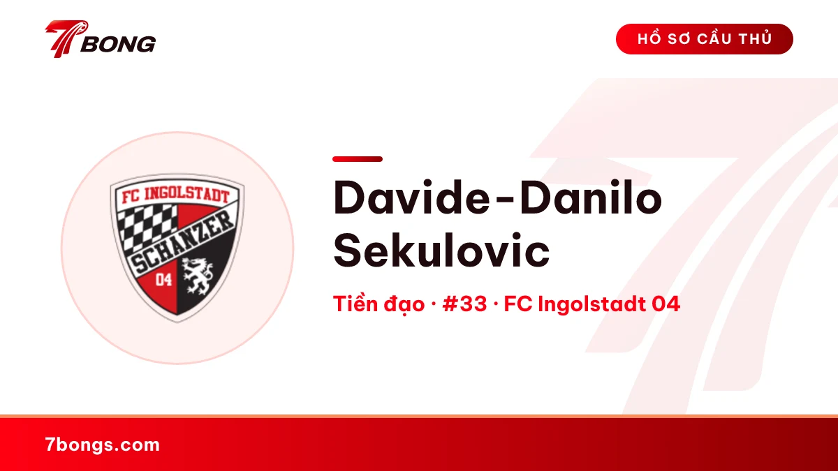 Davide-Danilo Sekulovic — FC Ingolstadt 04